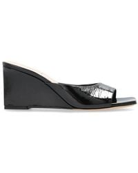 Agl Attilio Giusti Leombruni - Sleek Wedge Slip-On Sandals - Lyst