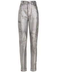 Pantalons et Jupes Dolce & Gabbana Fille Vêtements Pantalons & Jeans Pantalons Pantalons Slim & Skinny Jean skinny stretch female 2 