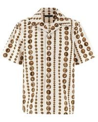 Dolce & Gabbana - Coin Print Short Sleeve Shirt - Lyst