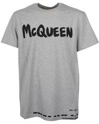 Alexander McQueen T-shirts for Men - Up to 64% off | Lyst