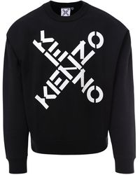 KENZO Sweatshirt With Logo - Black
