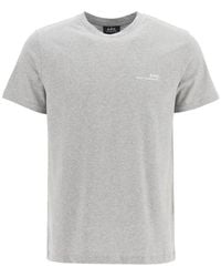A.P.C. - Item Short Sleeve T-shirt - Lyst