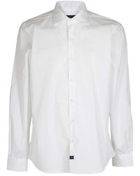 Fay - Buttoned Long Sleeved Shirt - Lyst