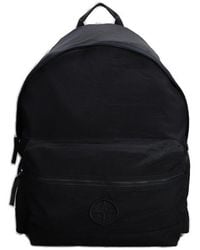 Stone Island - Compass-Motif Zipped Backpack - Lyst
