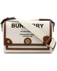 Burberry Horseferry Print Crossbody Bag - Natural