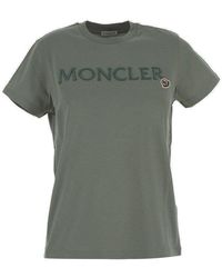 Moncler - Logo T-Shirt - Lyst