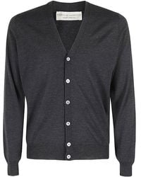 FILIPPO DE LAURENTIIS - Buttoned Knit Cardigan - Lyst