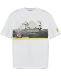 Iceberg - Pattern-Printed Crewneck T-Shirt - Lyst