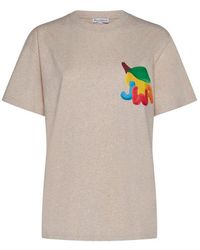 JW Anderson - Jwa Lemon Printed T-shirt - Lyst