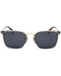 David Beckham - Square Frame Full Rim Sunglasses - Lyst