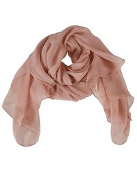 Max Mara - Meandro Logo Patch Scarf - Lyst