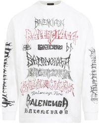 Balenciaga - Diy Metal Long-sleeved T-shirt - Lyst