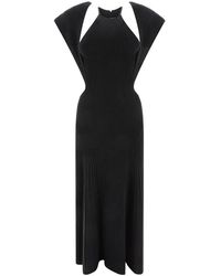 Chloé - Sleeveless Maxi Dress With Cut-Out Details - Lyst