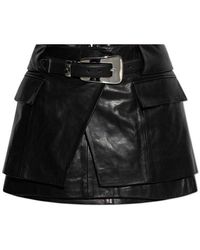 IRO - Leather Skirt Yori - Lyst
