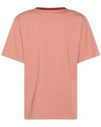 Chloé Cotton T-Shirt in Blue | Lyst