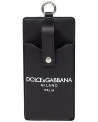 Dolce & Gabbana - Logo Printed Cellphone Case - Lyst