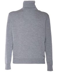 Ballantyne - Roll-Neck Knitted Jumper - Lyst