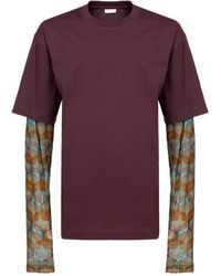 Dries Van Noten - Layered T-shirt - Lyst