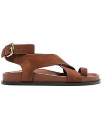 A.Emery - Jalen Crossover Detail Sandals - Lyst