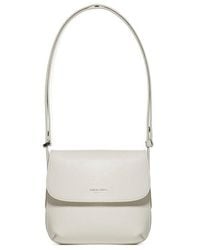 Giorgio Armani La Prima Small Shoulder Bag - White
