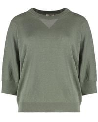 Peserico - Cotton-Linen Sweater - Lyst