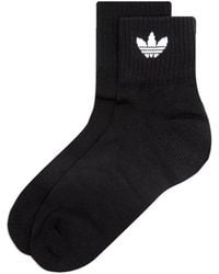 adidas Originals - 3 Pack Branded Socks - Lyst