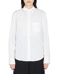 Ann Demeulemeester - Buttoned Long-sleeved Shirt - Lyst
