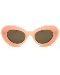 Loewe - Cat-eye Frame Sunglasses - Lyst