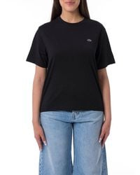 Lacoste - Relaxed Fit Soft T-Shirt - Lyst