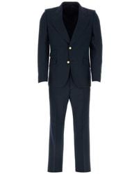 Gucci - Navy Blue Polyester Suit - Lyst