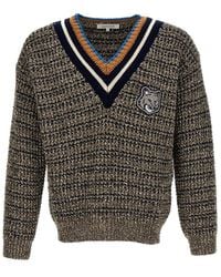 Maison Kitsuné - Fox Head Sweater, Cardigans - Lyst