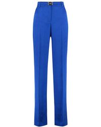Boutique Moschino - Straight Leg Trousers - Lyst
