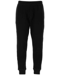 DSquared² Logo Printed Track Trousers - Black