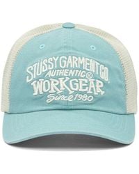 Stussy - Low Profile Workgear Strapback Cap - Lyst