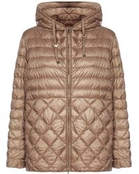 Max Mara The Cube Entresi Padded Jacket - Brown