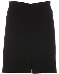Pinko - High Waist A-line Mini Skirt - Lyst