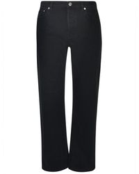 Lanvin - Buttoned Classic Jeans - Lyst