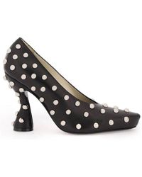 Lanvin - Muse Pointed Toe Pumps - Lyst