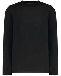 Rick Owens - Virgin Wool Crew-Neck Sweater - Lyst