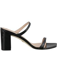 stuart weitzman partly block heel sandals