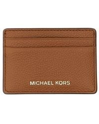 MICHAEL Michael Kors - Jet Set Card Holder - Lyst