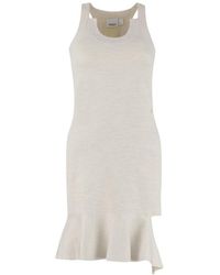 Burberry - Jersey Mini Dress - Lyst
