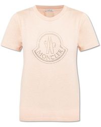 Moncler - T-Shirt With Logo - Lyst