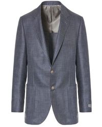 Canali - Kei Single-breasted Jacket - Lyst