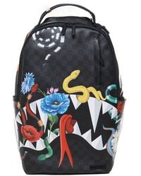 Sprayground - Graphic Printed Checked Backpack - Lyst