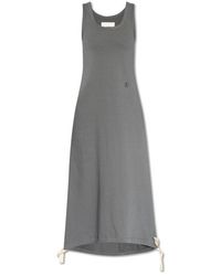 Jil Sander - + Cotton Dress With Logo, - Lyst