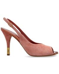 Chloé - Heeled Flower Sandals - Lyst