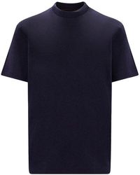 Loro Piana - Short-sleeved Crewneck T-shirt - Lyst