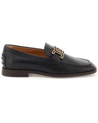 Tod's - Chain-detailed Slip-on Loafers - Lyst
