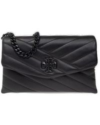 Tory Burch - 'kira' Quilted Wallet With Chain - Lyst